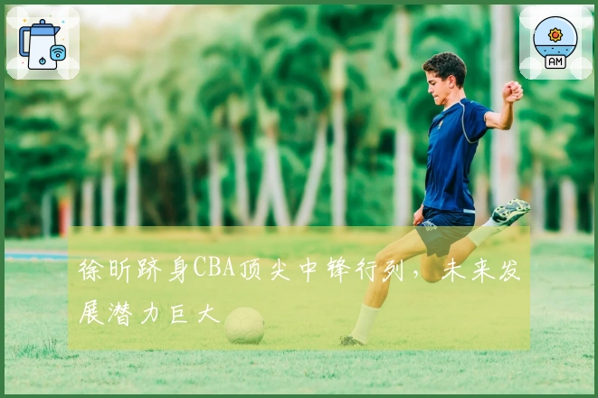 徐昕跻身CBA顶尖中锋行列，未来发展潜力巨大