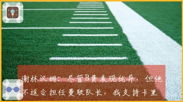 谢林汉姆：尽管B费表现优异，但他不适合担任曼联队长，我支持卡里克正式执教